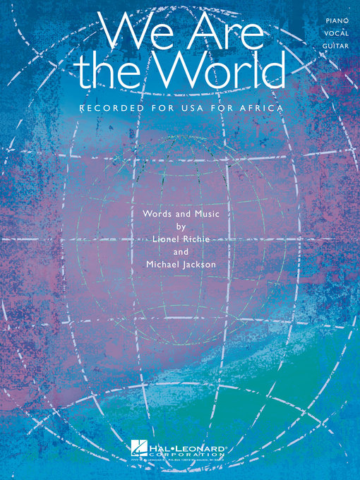 Title details for We Are the World Sheet Music by Lionel Richie - Available